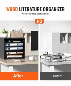 5 Compartments for Office and Home