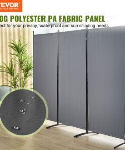 2.23m (7.3 ft) Freestanding Privacy Screen