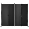 VEVOR 4 Panel Folding Privacy Screen