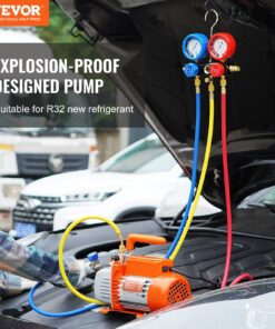 R410a with 3-Color Hose and Carry Bag