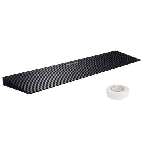 VEVOR 3 cm Rise Cuttable Threshold Ramp for Wheelchairs and Sweepers