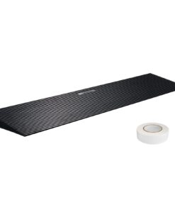 VEVOR Heavy-Duty Cuttable Rubber Threshold Ramp