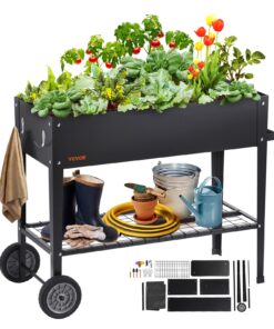 VEVOR Elevated Garden Bed with Wheels