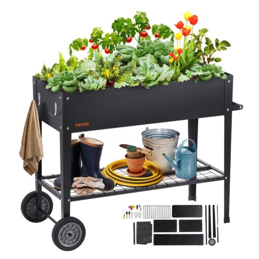 VEVOR Elevated Garden Bed with Wheels