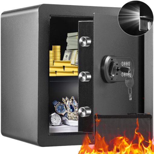 VEVOR 18 Cubic Feet 51 Liters Home Safe with Digital Keypad