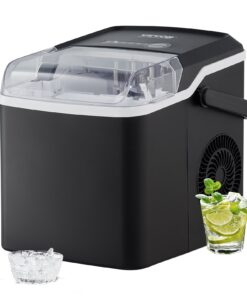 VEVOR Portable Countertop Ice Maker with Self-Cleaning