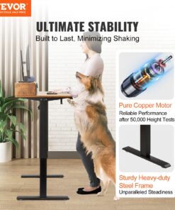 140 cm x 70 cm (55.1'' x 27.6'') Sit to Stand Workstation