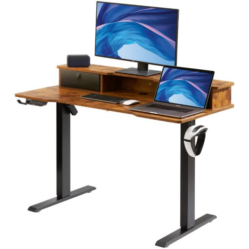 VEVOR Electric Height Adjustable Desk with Drawers