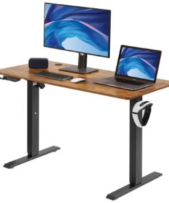 VEVOR Electric Height Adjustable Desk 140 x 60 cm (55.1 x 23.6 in)