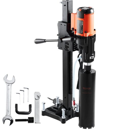 VEVOR 3200W Wet Dry Diamond Core Drill Machine with Stand