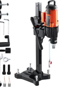 VEVOR 3200W Diamond Core Drill Machine with Stand and Casters