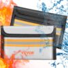 VEVOR Fireproof and Waterproof Document Bag Set