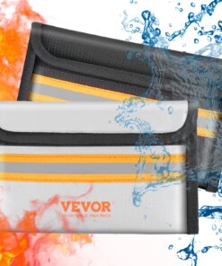 VEVOR Fireproof and Waterproof Document Bag Set