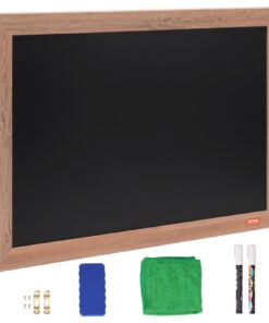 VEVOR 45x61 cm Magnetic Chalkboard with Chalks & Eraser