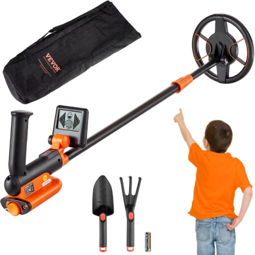 VEVOR Kids Metal Detector with 6 Inch 1524 cm Waterproof Search Coil