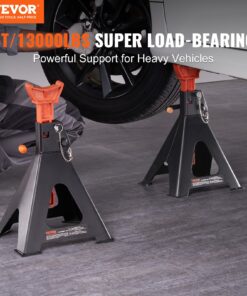 000 lbs) Adjustable Car Jack Stands with Double Locking