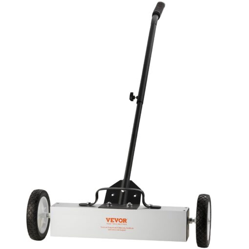 VEVOR 20kg45lbs Rolling Magnetic Sweeper with Wheels and Telescoping Handle