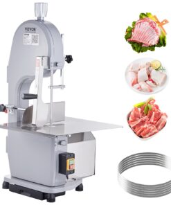 VEVOR 1500W Commercial Stainless Steel Bone and Meat Bandsaw