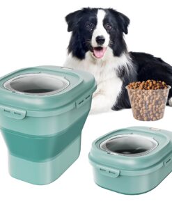 VEVOR Collapsible Airtight Pet Food Storage Container