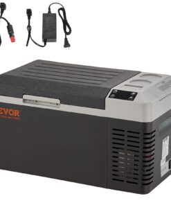 VEVOR 21Qt (20L) Portable Car Refrigerator Freezer with Compressor