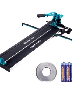 VEVOR 800mm (32-inch) Manual Tile Cutter for Porcelain and Ceramic Tiles with Tungsten Carbide Wheel and Infrared Positioning