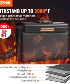 Includes Reflective Strip and Waterproof Zipper for Money