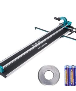 VEVOR 1200mm (48-Inch) Manual Tile Cutter for Ceramics and Porcelain with Tungsten Carbide Wheel and Infrared Positioning