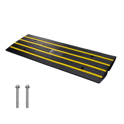 VEVOR Heavy Duty Rubber Curb Ramp Set