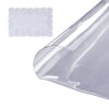 VEVOR 1068 mm 42 inch Round Clear PVC Table Cover Protector