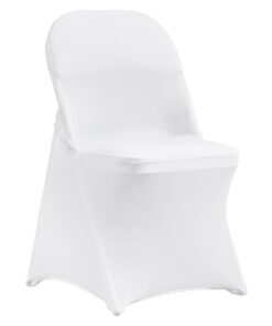 VEVOR 12 PCS White Stretch Spandex Chair Covers