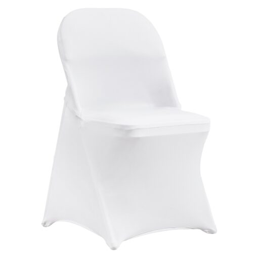 VEVOR 12 PCS White Stretch Spandex Chair Covers