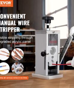 1.5 mm-40 mm (0.06''-1.57'') Copper Stripper with Hand Crank or Drill Powered