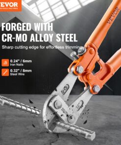 Chrome Molybdenum Alloy Steel with Ergonomic Rubber Handle for Cutting Rods