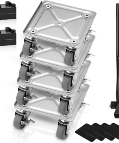 VEVOR Heavy-Duty Furniture Moving Dolly Set with 360° Swivel Wheels