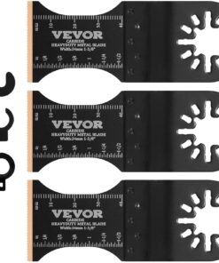 VEVOR 3-Piece Titanium Carbide Oscillating Tool Blades Set