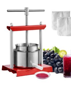 VEVOR Stainless Steel Manual Fruit Wine Press