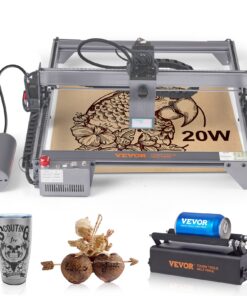 VEVOR 20W Laser Engraver with Rotary Roller