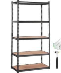 VEVOR Heavy Duty 5-Tier Adjustable Storage Shelving Unit