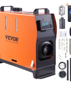 VEVOR 5KW 12V dīzeļdegvielas gaisa sildītājs ar Bluetooth lietotni un LCD displeju