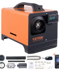 VEVOR 5KW Diesel Air Heater with Bluetooth & LCD Control