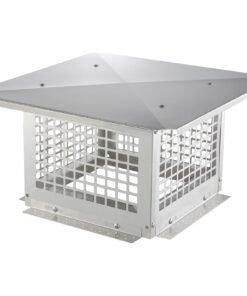VEVOR 12x12 Inch (304.8x304.8mm) 304 Stainless Steel Chimney Cap