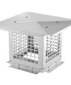 VEVOR 9 x 9 inch (228.6 x 228.6 mm) 304 Stainless Steel Chimney Cap