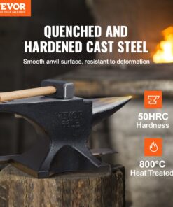 30kg (66lbs) Cast Steel Blacksmith Anvil