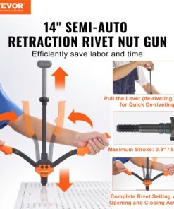 70 Assorted Rivet Nuts and Carrying Case