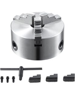 VEVOR 6'' (160 mm) 3-Jaw Self-Centering Lathe Chuck