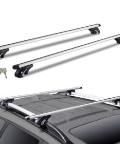 VEVOR 137 cm (54 inch) Aluminum Universal Roof Rack Cross Bars with Locks