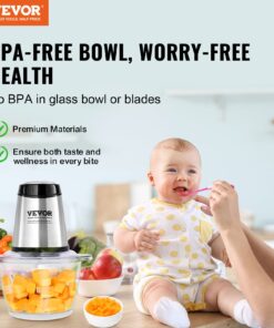 BPA-Free Meat Grinder and Chopper with Dual Speed and Safety Features