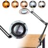 VEVOR 5x Magnifying Glass Lamp with LED Light
