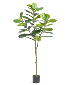 VEVOR 1.8m (6ft) Artificial Fiddle Leaf Fig Tree