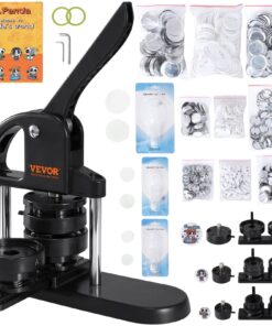 VEVOR 3-in-1 Button Maker Machine